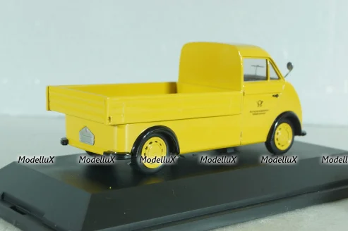 DKW Schnellaster Typ 30 pickup "Deutsche Bundespost" 1954, yellow, 02393, Schuco 1:43