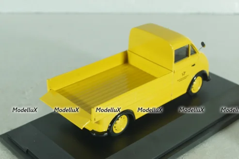 DKW Schnellaster Typ 30 pickup "Deutsche Bundespost" 1954, yellow, 02393, Schuco 1:43
