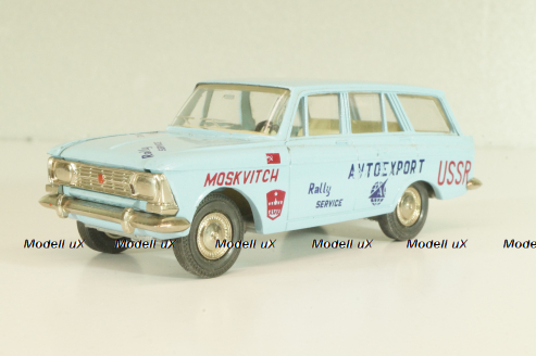 Москвич-426 А3, Rally Service, голубой, Тантал/Радон 1:43