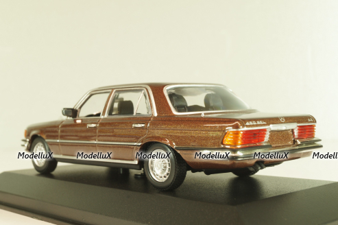 Mercedes-Benz 450 SEL 6.9 (W116) 1972, brown metallic, 940039201, Maxichamps 1:43