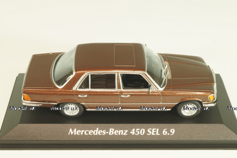 Mercedes-Benz 450 SEL 6.9 (W116) 1972, brown metallic, 940039201, Maxichamps 1:43