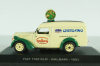 Fiat 1100 ELR van Galbani, 1951 light yellow/green, Altaya 1:43