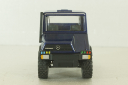 Mercedes Unimog U140, blue, фурнитура в комплекте, #371, NZG 1:43