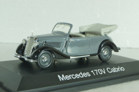 Mercedes-Benz 170V Cabrio (W136) 1936, grey, 02431, Schuco 1:43