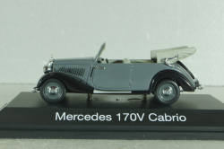 Mercedes-Benz 170V Cabrio (W136) 1936, grey, 02431, Schuco 1:43
