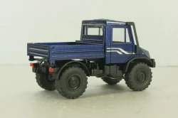 Mercedes Unimog U140, blue, фурнитура в комплекте, #371, NZG 1:43