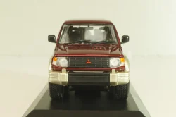 Mitsubishi Pajero LWB 1991, dark red metallic, 940163470, Maxichamps 1:43