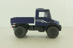 Mercedes Unimog U140, blue, фурнитура в комплекте, #371, NZG 1:43