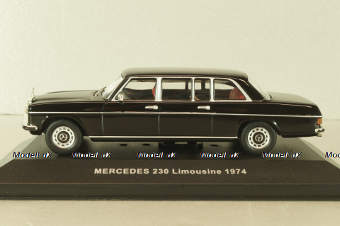 Mercedes-Benz 230D Limousine (W115) 1974, black, REPLC09, IXO 1:43