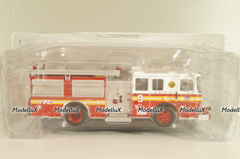 Seagrave Marauder II fire pump appliance, New York Fire Department 2003, Altaya 1:43