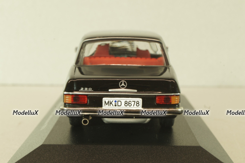Mercedes-Benz 230D Limousine (W115) 1974, black, REPLC09, IXO 1:43