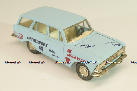 Москвич-426 А3, Rally Service, голубой, Тантал/Радон 1:43