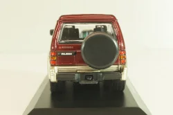 Mitsubishi Pajero LWB 1991, dark red metallic, 940163470, Maxichamps 1:43