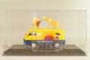 Fiat 1100 T-Prep 1958, bus, yellow/blue, Altaya 1:43