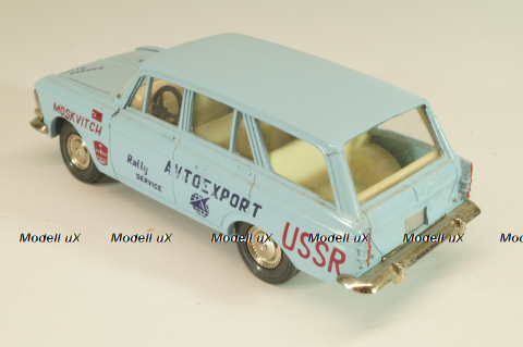 Москвич-426 А3, Rally Service, голубой, Тантал/Радон 1:43
