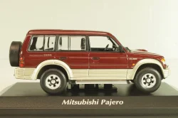 Mitsubishi Pajero LWB 1991, dark red metallic, 940163470, Maxichamps 1:43