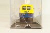 Fiat 1100 T-Prep 1958, bus, yellow/blue, Altaya 1:43