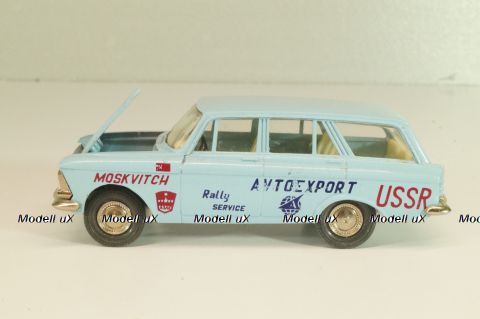 Москвич-426 А3, Rally Service, голубой, Тантал/Радон 1:43
