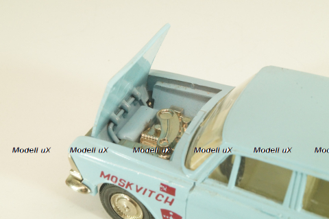 Москвич-426 А3, Rally Service, голубой, Тантал/Радон 1:43