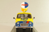 Fiat 1100 T-Prep 1958, bus, yellow/blue, Altaya 1:43