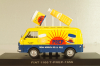 Fiat 1100 T-Prep 1958, bus, yellow/blue, Altaya 1:43