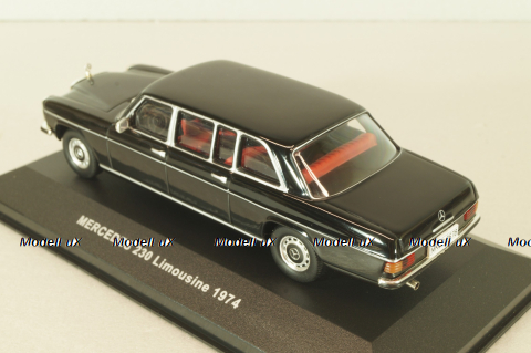 Mercedes-Benz 230D Limousine (W115) 1974, black, REPLC09, IXO 1:43