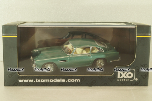 Aston Martin DB4 Coupe 1958, green, CLC144, IXO 1:43