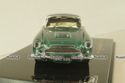 Aston Martin DB4 Coupe 1958, green, CLC144, IXO 1:43