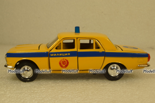 Газ-24 Волга, милиция, Агат 1:43