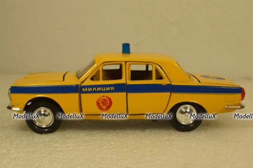 Газ-24 Волга, милиция, Агат 1:43