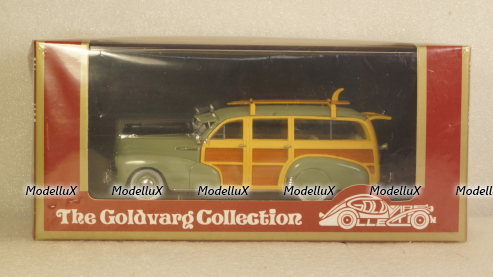 Chevrolet Fleetmaster Woodie Satin Green 1948, GC-045B, Goldvarg 1:43