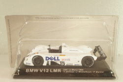 BMW V12 LMR  #15 winner 24h LeMans 1999, white, Altaya 1:43