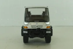 Mercedes Unimog U400, silver, фурнитура в комплекте, B66000382, (#465) NZG 1:43