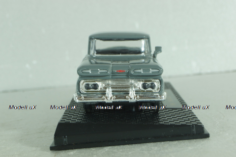 Chevrolet Apache pickup nruck 1961, grey, 68600, Road Champs 1:43