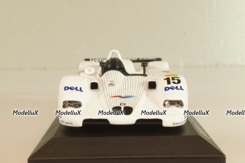 BMW V12 LMR  #15 winner 24h LeMans 1999, white, Altaya 1:43