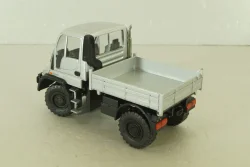 Mercedes Unimog U400, silver, фурнитура в комплекте, B66000382, (#465) NZG 1:43