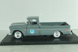 Chevrolet Apache pickup nruck 1961, grey, 68600, Road Champs 1:43