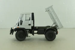 Mercedes Unimog U400, silver, фурнитура в комплекте, B66000382, (#465) NZG 1:43