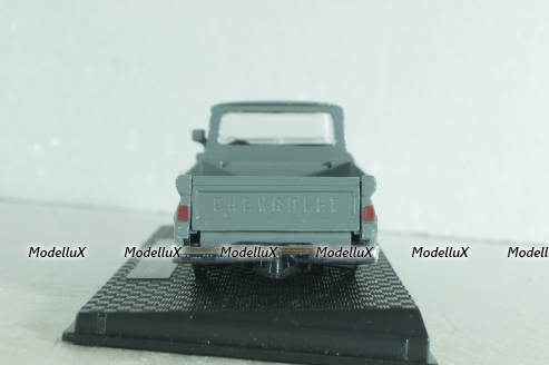 Chevrolet Apache pickup nruck 1961, grey, 68600, Road Champs 1:43