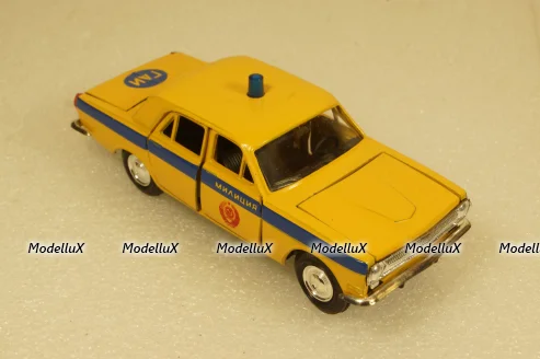 Газ-24 Волга, милиция, Агат 1:43