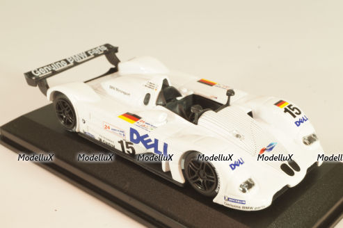 BMW V12 LMR  #15 winner 24h LeMans 1999, white, Altaya 1:43
