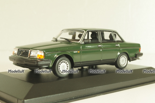 Volvo 240 GL 1986, dark green, 940171404, Maxichamps 1:43