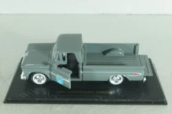 Chevrolet Apache pickup nruck 1961, grey, 68600, Road Champs 1:43