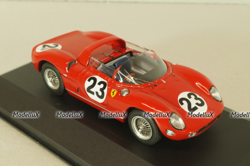 Ferrari 250 P #23 Le Mans 1963, J.Surtees/W.Mairesse, red,  LMC071, IXO 1:43