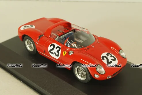 Ferrari 250 P #23 Le Mans 1963, J.Surtees/W.Mairesse, red,  LMC071, IXO 1:43
