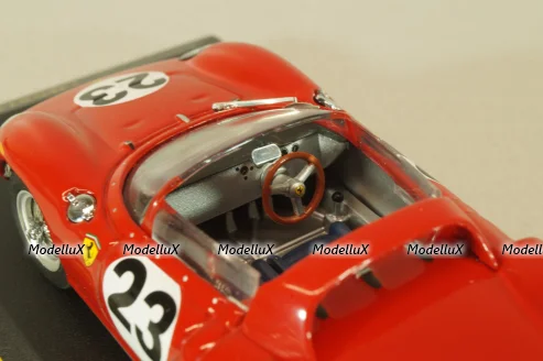 Ferrari 250 P #23 Le Mans 1963, J.Surtees/W.Mairesse, red,  LMC071, IXO 1:43