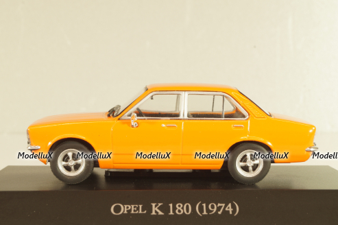 Opel Kadet (C)  K 180 1974, orange, Altaya 1:43