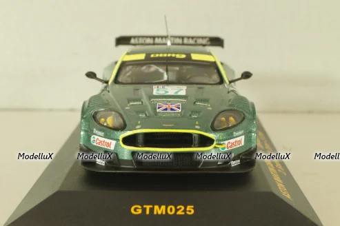 Aston Martin DBR9 #57 12H Sebring 2005 (1st GT1 classe) D.Brabham/S.Ortelli, green, GTM025, IXO 1:43