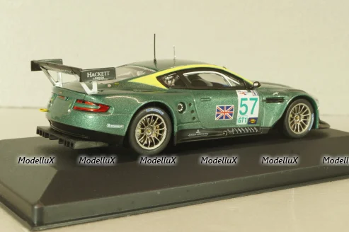 Aston Martin DBR9 #57 12H Sebring 2005 (1st GT1 classe) D.Brabham/S.Ortelli, green, GTM025, IXO 1:43