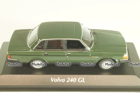 Volvo 240 GL 1986, dark green, 940171404, Maxichamps 1:43